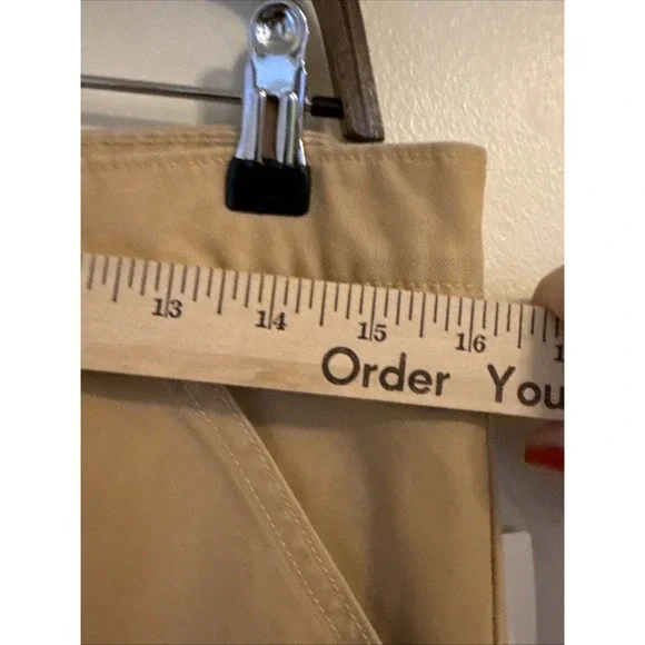 BDG Urban Outfitters Midi Denim Skirt Carpenter Womens Size M Granola Preppy NWT - Picture 3 of 11